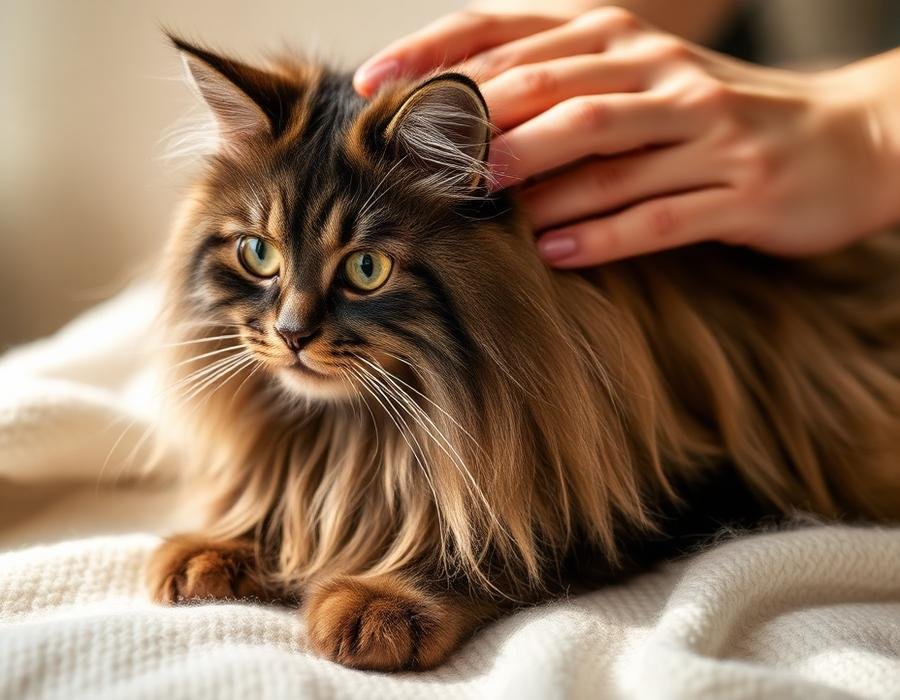 Brushing a Cat Who Hates Being Brushed
